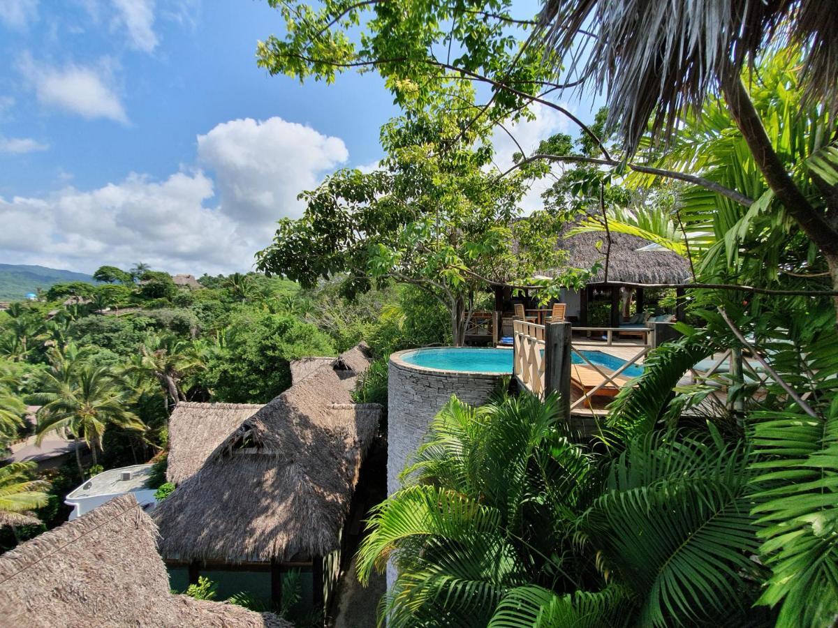 Hotel Boutique Siete Lunas Sayulita Kültér fotó